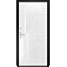 Дверь Титан Мск - Lux-3 A, Медный антик/ Панель шпонированная Арт-1 ясень белая эмаль
