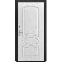 Дверь Титан Мск - Lux-3 A, Медный антик/ Панель шпонированная Грация, дуб белая эмаль