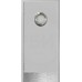 Влагостойкая композитная пластиковая маятниковая дверь, с металлическим иллюминатором, серая RAL 7035