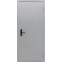 Противопожарная входная металлическая дверь 970х2070 мм, EI-60 RAL 7035