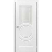 Дверь межкомнатная классическая, Роял 4, ДО, эмаль белая