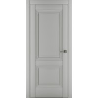 Межкомнатная дверь Венеция В2 ДГ, Экошпон, матовый серый