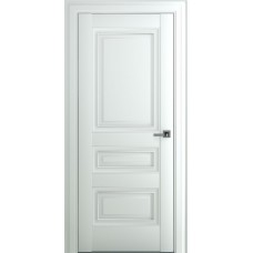 Каталог,Межкомнатная дверь Ампир В1 ДГ, Экошпон, матовый белый