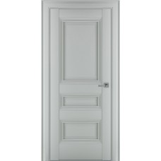 Каталог,Межкомнатная дверь Ампир В1 ДГ, Экошпон, матовый серый