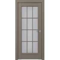 Межкомнатная дверь Classic S Неаполь ДО АК, Экошпон, матовый серый