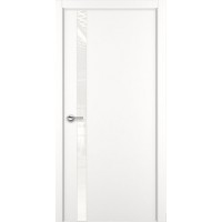 Межкомнатная дверь ART Lite А2 ABS кромка ДО Белый лакобель, эмаль, белый