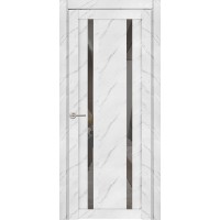 Новосибирские двери UniLine Loft ПДЗ 30006/1, мрамор монте белый (на заказ)