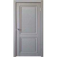 Новосибирские двери Decanto ПДГ 1 с черной вставкой, Barhat Light Grey
