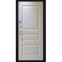 Входная дверь Титан Мск «Теплолюкс Классика», 3-К Венге / Милк софт