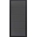 Входная дверь Титан Мск «ДК1 Design», 3-К, черный кварц / 01 у 649 Софт графит абсолют
