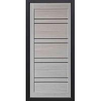 Входная дверь Титан Мск «ДК2 Design», 3-К, серый муар с блестками / ц 02 у 49 Сосна прованс