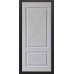 Металлическая дверь Титан Мск «ДК2.1 Design», 3-К, серый муар с блестками / 01 у 617 Софт белый снег