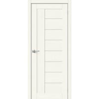 Дверь межкомнатная, эко шпон модель-29, White Wood