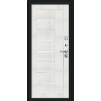 Дверь Титан Мск -  Проф, Букле черное/ Bianco Veralinga