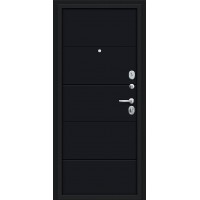 Дверь Титан Мск - Граффити-1, Букле черное/Total Black