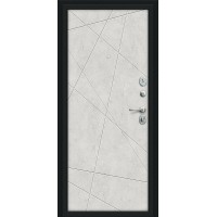 Дверь Титан Мск - Граффити-5, Букле черное/ Look Art