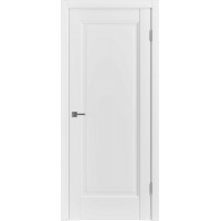 Межкомнатная дверь Emalex 1 ДГ, Айс белый