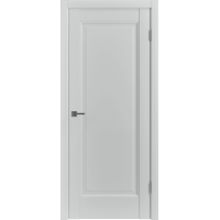 Межкомнатная дверь Emalex Steel 1 ДГ, стальной белый
