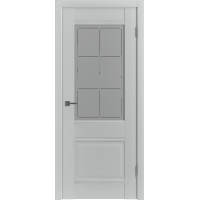 Межкомнатная дверь Emalex Steel EC 2 ДО, стальной белый