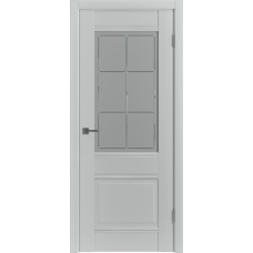 Каталог,Межкомнатная дверь Emalex Steel EC 2 ДО, стальной белый
