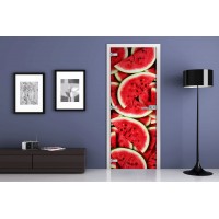 Межкомнатная стеклянная дверь Серия c Фотопечатью FRUITE 1