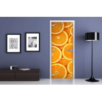 Межкомнатная стеклянная дверь Серия c Фотопечатью FRUITE 10