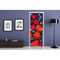 Межкомнатная стеклянная дверь Серия c Фотопечатью FRUITE 14