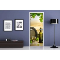 Межкомнатная стеклянная дверь Серия c Фотопечатью FRUITE 19