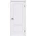 Дверь межкомнатная, Scandi 2P ПГ, эмаль белая RAL9003