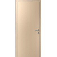 Влагостойкая композитная пластиковая дверь, гладкая, цвет беленый дуб (на заказ)
