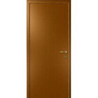Влагостойкая композитная пластиковая дверь, гладкая, цвет дуб золотой (под заказ 4 недели)