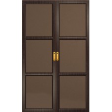 Каталог,Раздвижная перегородка Трио, эвкалипт, тонированный триплекс