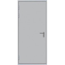 Каталог,Стальная противопожарная дверь EI-60 Россия, серая, с порогом
