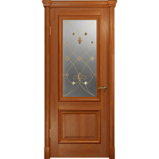 Каталог,Арт Деко Аттика 1 витраж Калипсо, Красное дерево