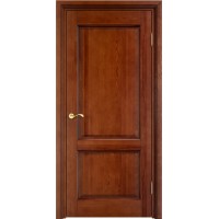 Белорусская дверь 117/2 Ш, ДГФ, коньяк с патиной, массив сосны 