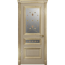 Каталог,Арт Деко Аттика 2-2 витраж Калипсо, слоновая кость