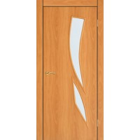 Дверь Ламинированная модель 8 С сатинат, миланский орех