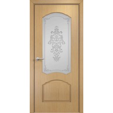 Оникс Диана Сатинат белый, Пескоструй вензель, дуб светлый Каталог,Оникс Диана Сатинат белый, Пескоструй вензель, дуб светлый