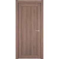 Новгородская дверь, модель 111 ДГ, дуб капучино