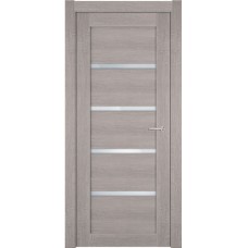 Межкомнатные двери,Новгородская дверь, модель 121 сатинат белый, серый