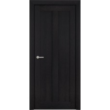 Межкомнатные двери,Новгородская дверь, модель 611 ДГ, дуб черный