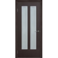 Дверь Геона М-2, ДО белое, ультрашпон, орех шоколад