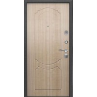 Дверь входная Торекс Sigma 10, темно-серый муар RGSO / рисунок D1 Белый венге