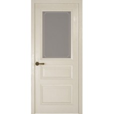 Межкомнатные двери,Океан, Riva Classica 2, дуб белый, стекло рамка