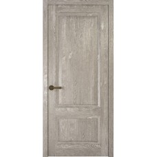 Межкомнатные двери,Океан, Riva Classica 1, дуб серый с патиной, глухая