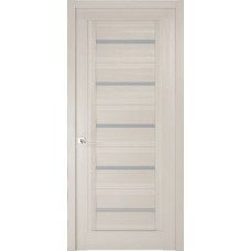 Межкомнатные двери,Океан, Riva Moderno 1, аляска дуб белый, стекло матовое