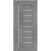 Дверь Финиш Флек Порта-29 3D Grey, Стекло Magic Fog