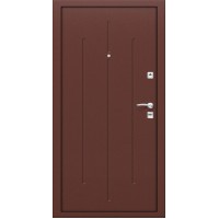 Титан Мск Металлическая дверь эконом Гост строительная 7-2 металл с декором /металл с декором