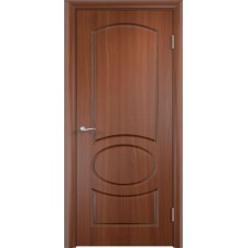 Межкомнатные двери,Дверь Неаполь, ДГ, итальянский орех