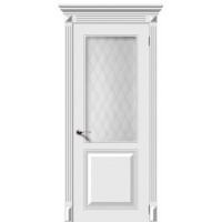 Дверь межкомнатная классическая, Блюз, ДО, эмаль белая